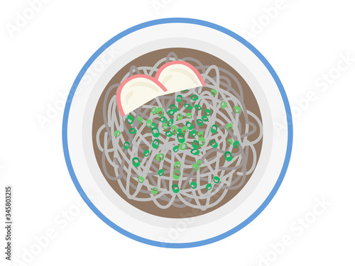 蕎麦のイラスト