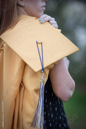 young woman with a book