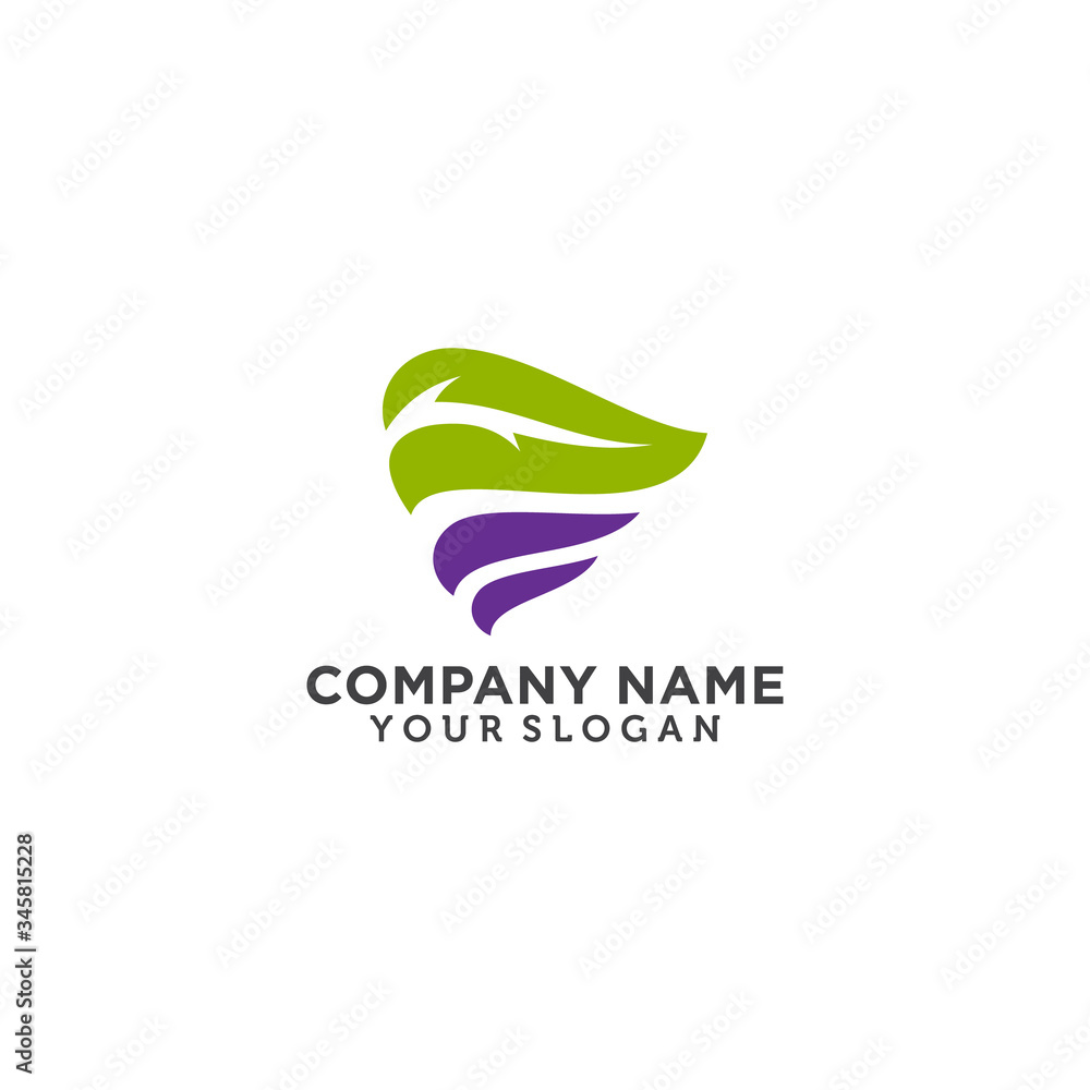 Leaf tree Creative Concept Logo Design Template Leaf tree Creative Concept Logo Design Template