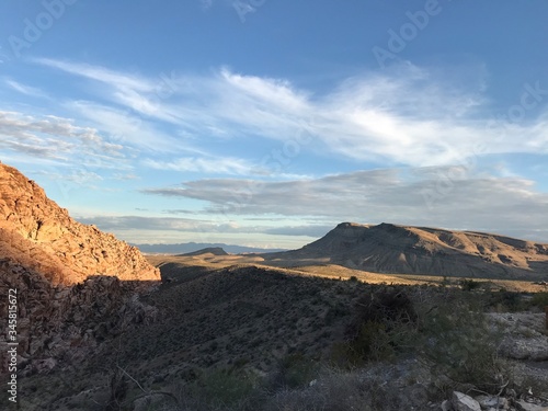 mountains in the desert