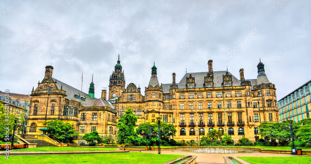 Sheffield Town Hall - South Yorkshire, UK