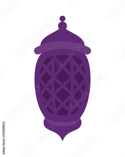 ramadan kareem lamp decorative icon