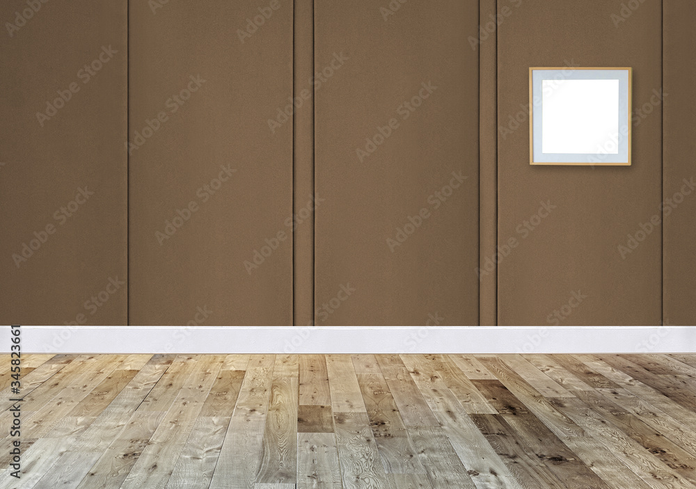 bright empty interior design, stone wall. 3D illustration bright empty interior design, stone wall. 3D illustration