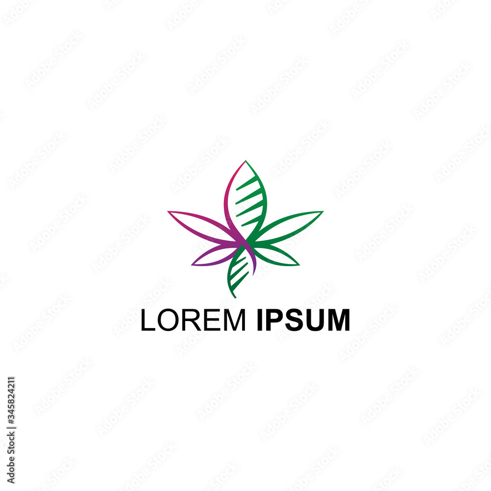 DNA Natural Health Care Logo Template DNA Natural Health Care Logo Template