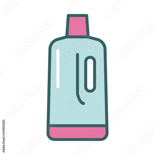 disinfectant plastic gallon bottle product fill style