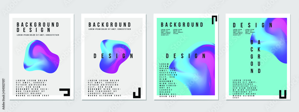 abstract background Poster template.Trendy Abstract gradient Colorful and vivid Geometric and liquid Vector Illustration with Typography for Cover, book, social media story,Magazine, and Page Layout 