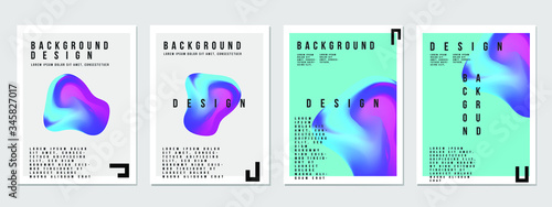 abstract background Poster template.Trendy Abstract gradient Colorful and vivid Geometric and liquid Vector Illustration with Typography for Cover, book, social media story,Magazine, and Page Layout 