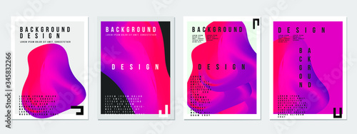 abstract background Poster template.Trendy Abstract gradient Colorful and vivid Geometric and liquid Vector Illustration with Typography for Cover, book, social media story,Magazine, and Page Layout 