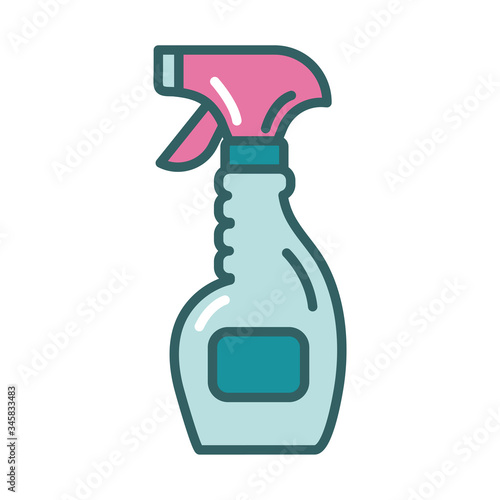 disinfectant spray bottle product fill style