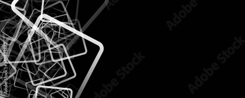 Abstract square panorama background design illustration © Frank Rohde