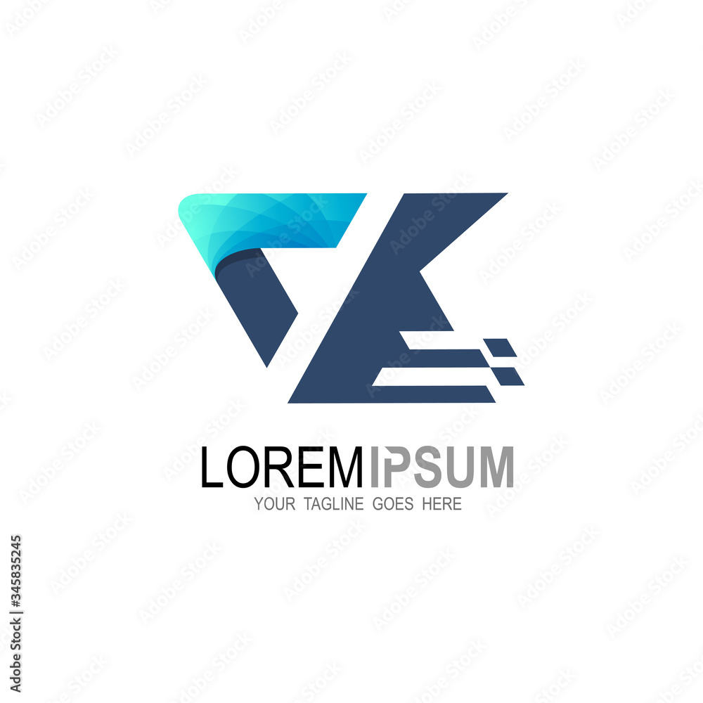 CK logo, Letter C and K design template, Fast icons CK logo, Letter C and K design template, Fast icons