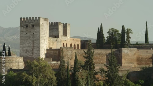WS PAN Alcazaba (citadel) part of Alhambra of Granada
