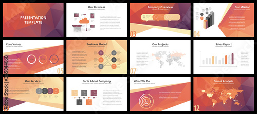Business presentation templates