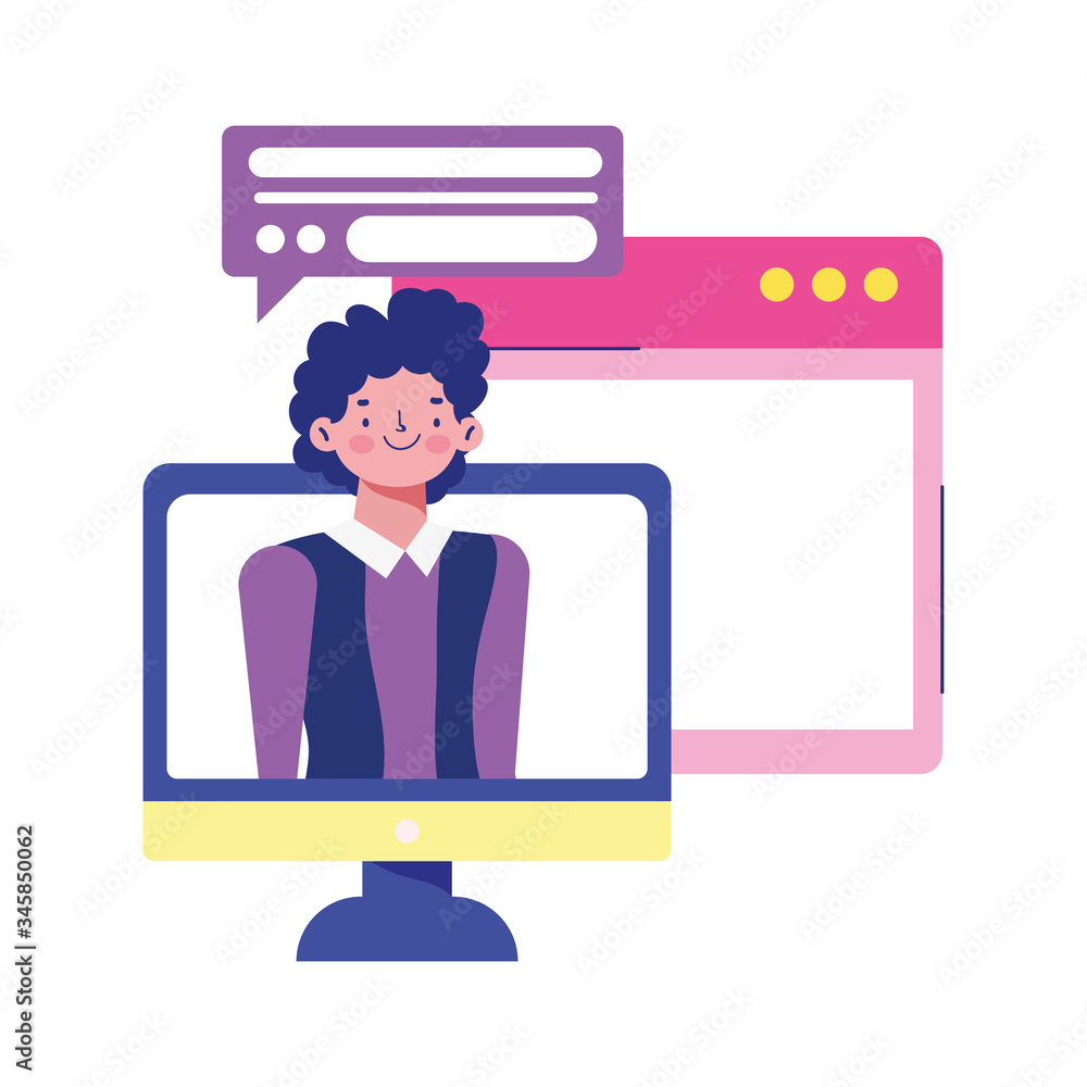 education online, boy video computer texting website digital education online, boy video computer texting website digital