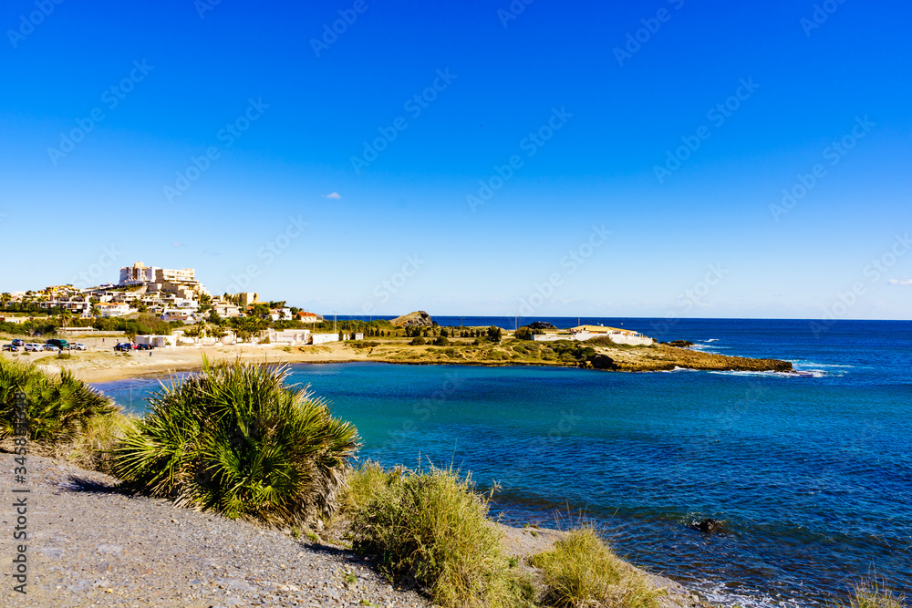 Sea coast landscape in Spain
