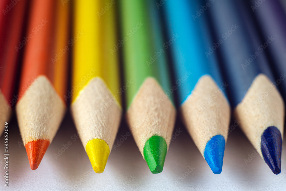 color pencils on white paper textured background color pencils on white paper textured background