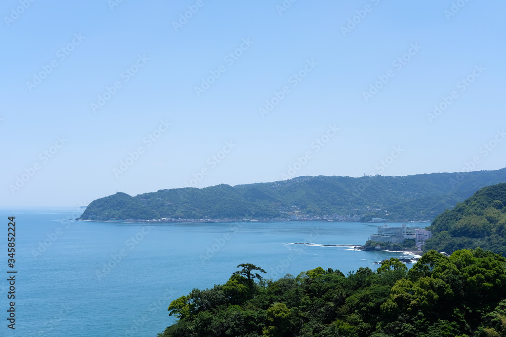 静岡県熱海市の街並み