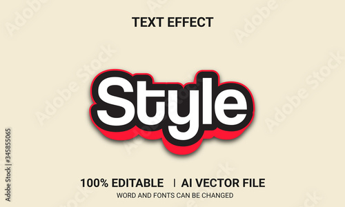 Editable text effects- Style text effects photo