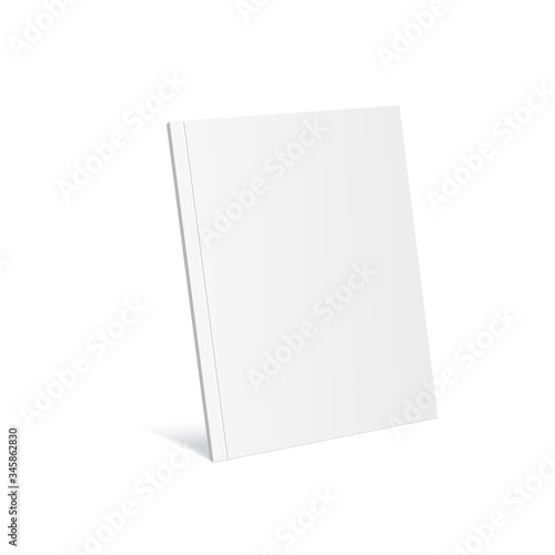 Magazine cover, book, booklet, brochure or flyer for your design. Vector