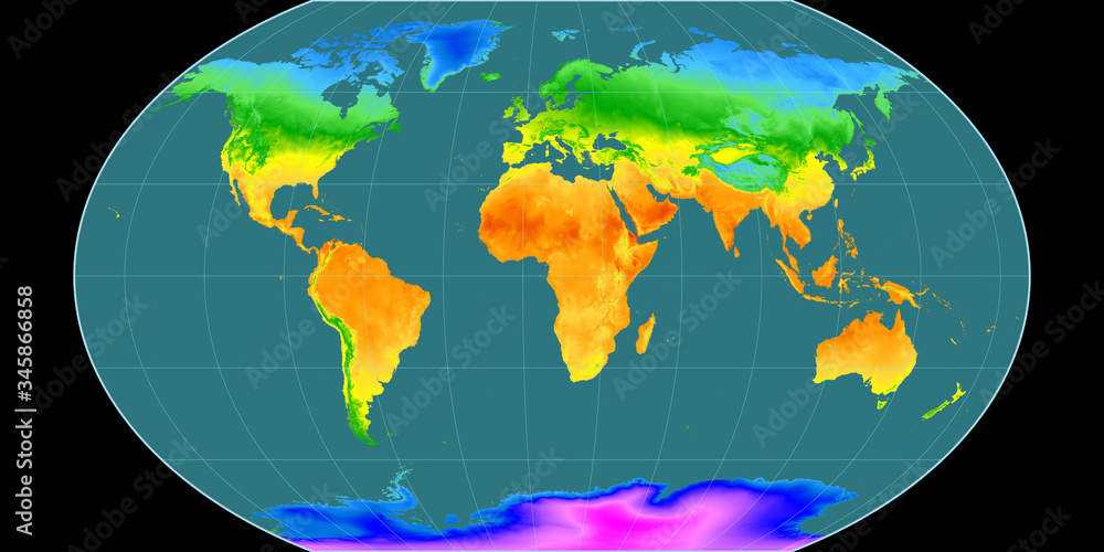 Naklejka premium Kavraisky VII (11E), temperature, raw