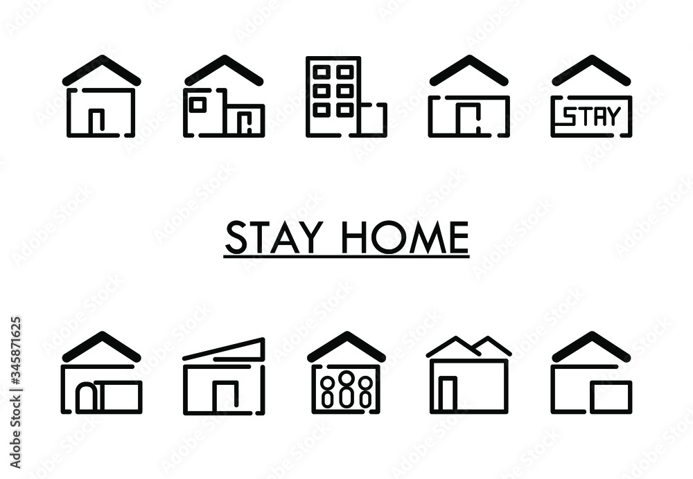 house icons set house icons set