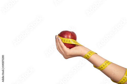 girl on a diet for the summer