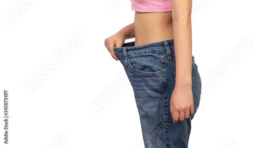 girl trying to thin for the summer, the girl who lost weight after a diet