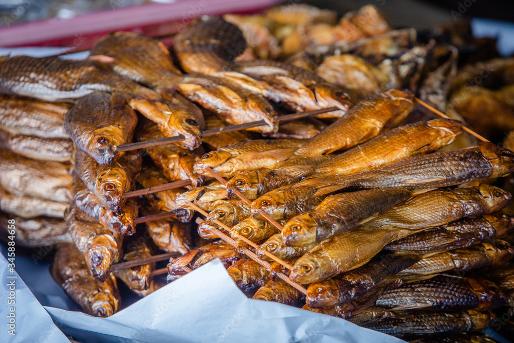 dry fish thai food