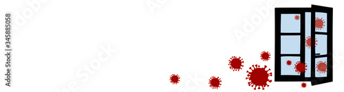 fenêtre coronavirus