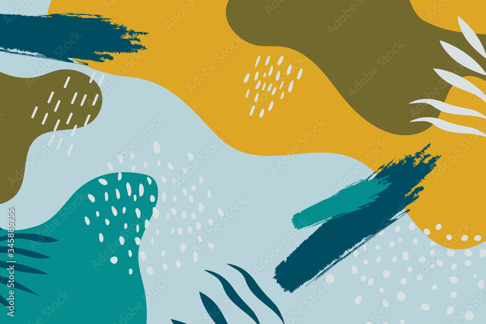 Abstract colorful fun background. background retro suitable for landing ...