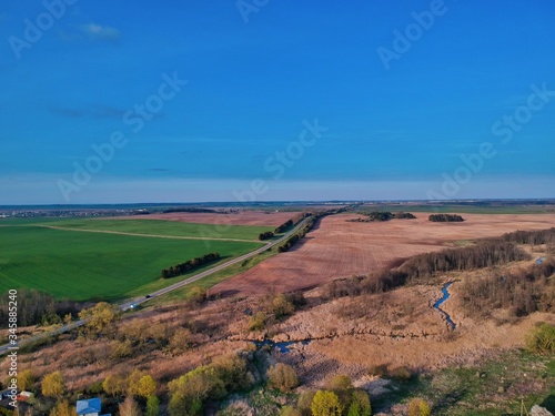 Fototapeta Naklejka Na Ścianę i Meble -  landscape with fields
