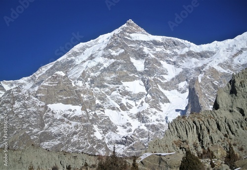 Karakoram Mountain 
Shisper Peak 7611m photo