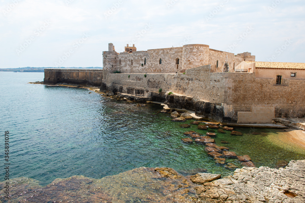 Fortress of Syracuse (Siracusa), Ortigia, island of Sicily, Italy