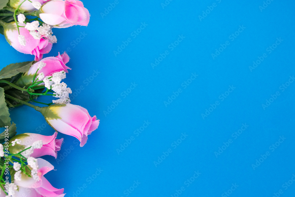 Obraz premium Rosas fondo
