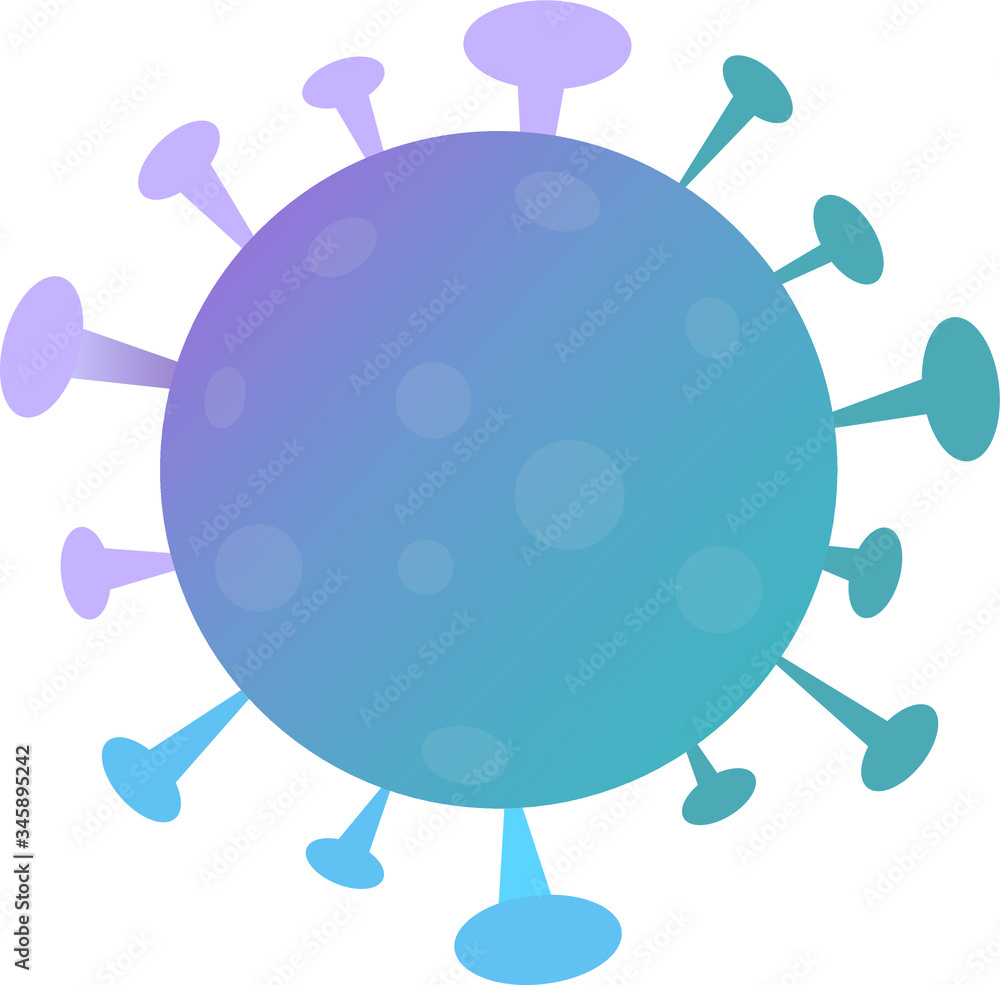 coronavirus symbolic iconic illustration 3d module coronavirus symbolic iconic illustration 3d module
