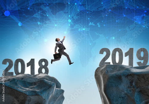 Concept of transition between 2018 and 2019