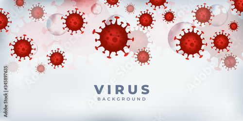 covid-19 coronavirus infection outbreak background concept