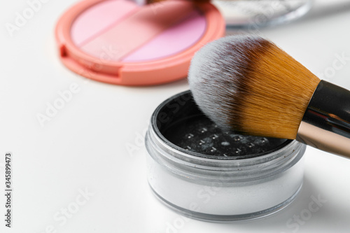 Cosmetic isolated on a white background.
