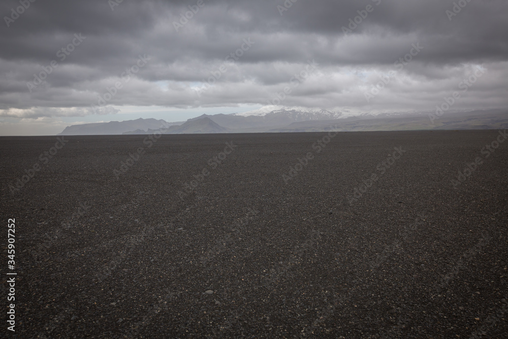 Fototapeta premium The Black Beach in Iceland