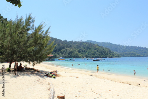 Fototapeta Naklejka Na Ścianę i Meble -  beach in Malaysia(Kota Kinabalu)