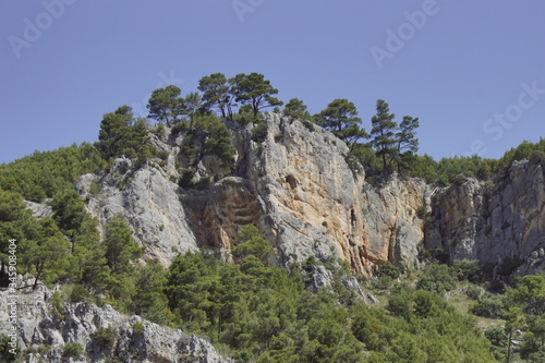 Steilufer im Naturpark Krka