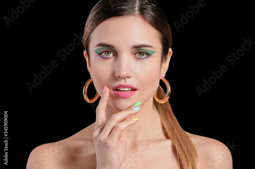 Young woman with beautiful ...
