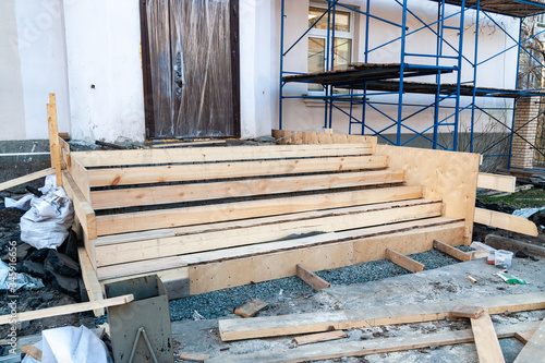 formwork for concrete stairs