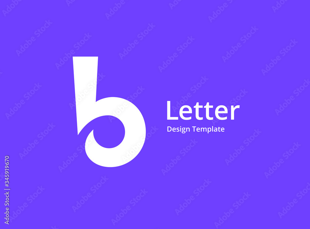 Letter B logo icon design template elements Letter B logo icon design template elements