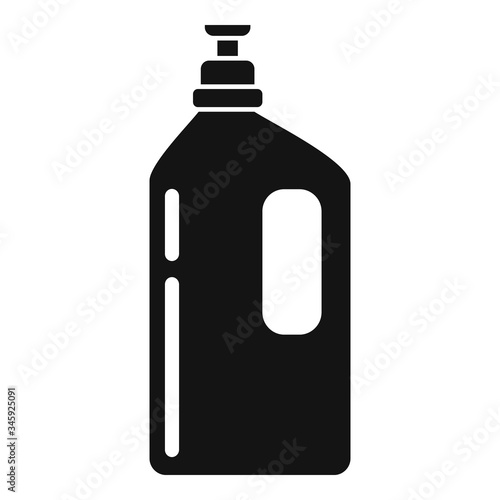 Liquid bleach icon. Simple illustration of liquid bleach vector icon for web design isolated on white background