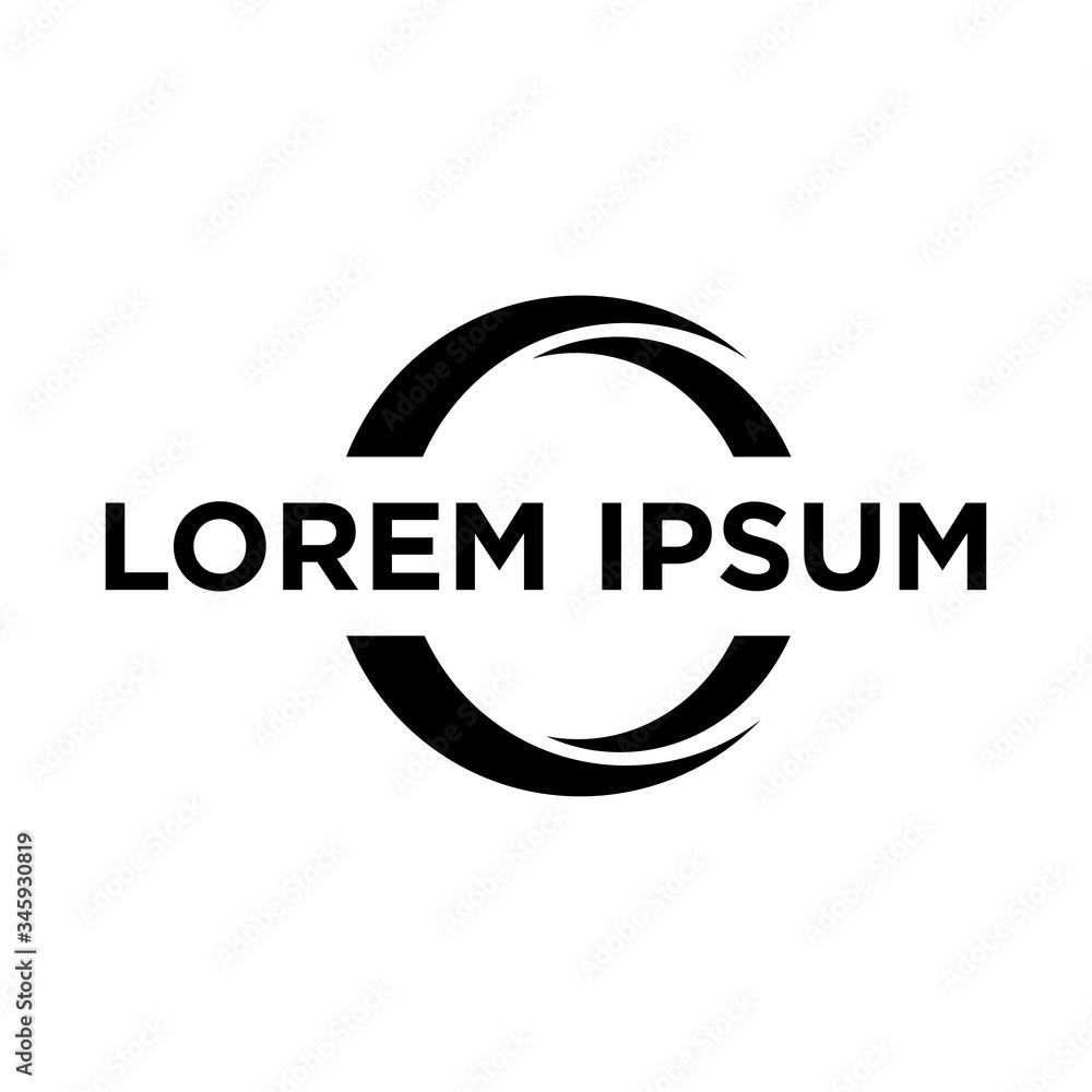 Fototapeta premium circle logo for company