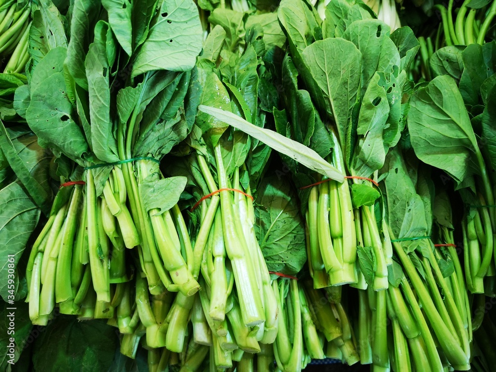 Green kale in fresh vegetable market, at home
Green kale in fresh vegetable market, at home