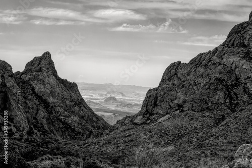 Desert Mountains from Big Bend National Park