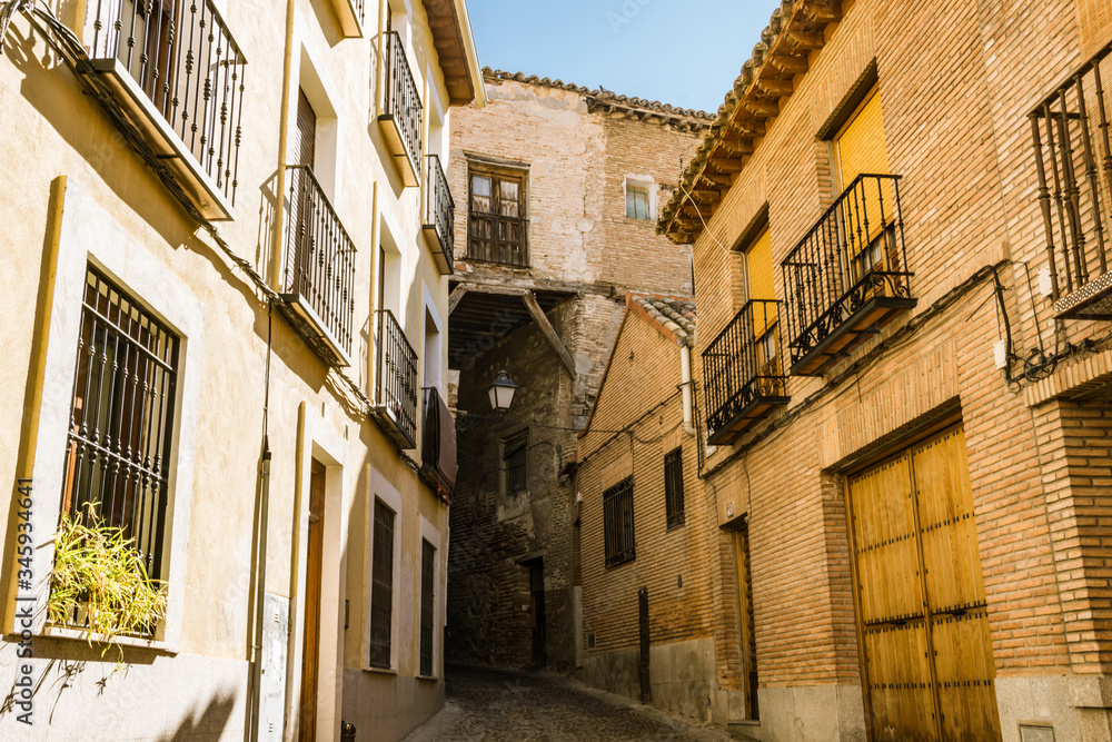 Spanish street architecture