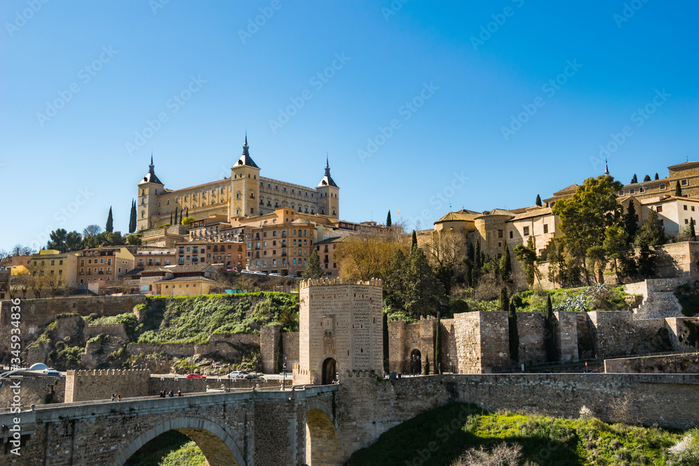 Obraz premium The city of Toledo in Spain